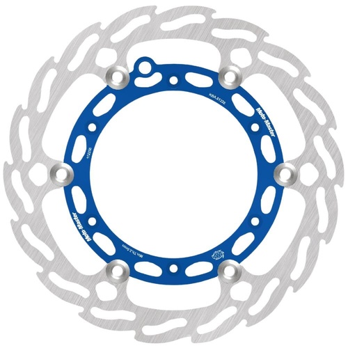 Moto-Master KTM 350 XC-F 2011-2025 Blue 260mm Front Flame Floating Disc