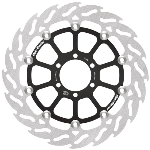 Moto-Master Ducati Streetbike Left Front Flame Floating Disc (MM-112262)