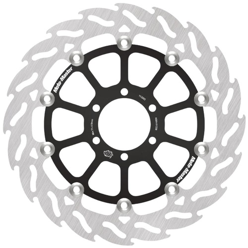 Moto-Master Ducati MONSTER 800 S2 R DARK 2005-2006 Streetbike Right Front Flame Floating Disc