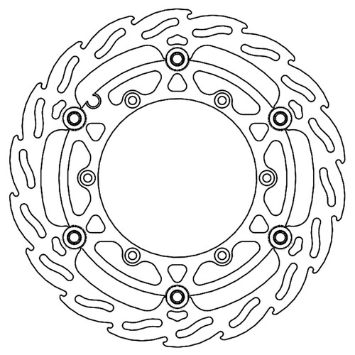 Moto-Master Beta 270mm Front Flame Floating Disc RR 350 4T 2013-2024