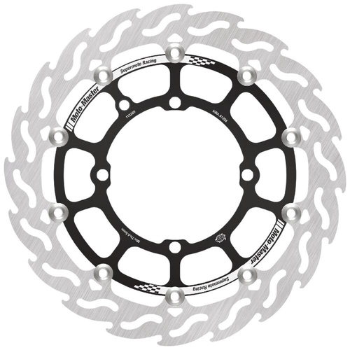 Moto-Master Sherco 320mm Supermoto Front Left Flame Floating Racing Disc (MM-112269)