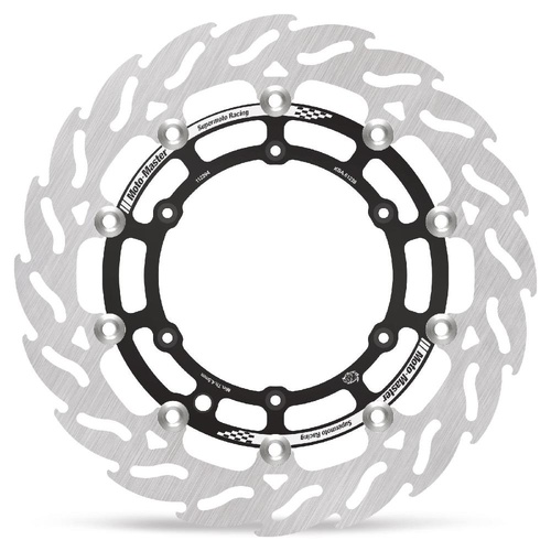 Moto-Master Stark Varg 300mm Supermoto Front Left Flame Floating Racing Disc