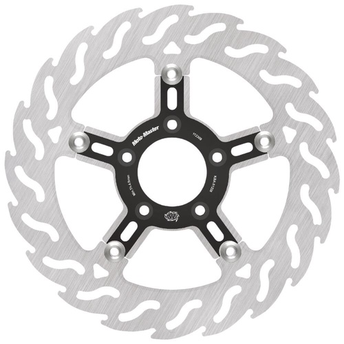 Moto-Master Harley Davidson FLHPI 88 ROAD KING POLICE 2000-2006 Streetbike Left Front Custom Flame Floating Disc