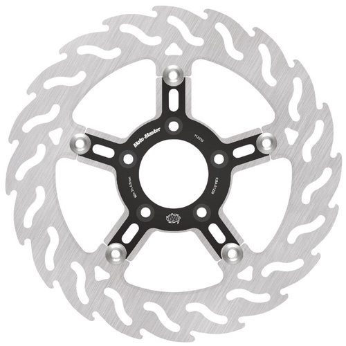 Moto-Master Harley Davidson FLHRSI 88 ROAD KING CUSTOM 2004-2007 Streetbike Right Front Custom Flame Floating Disc