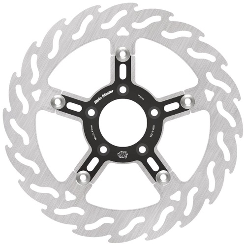Moto-Master Harley Davidson FLSTF 96 FAT BOY 2015 Streetbike Left Front Custom Flame Floating Disc