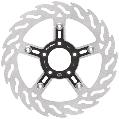 Moto-Master Harley Davidson FLHRC 96 ROAD KING CLASSIC 2008-2012 Streetbike Right Front Custom Flame Floating Disc