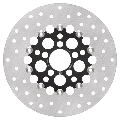 Moto-Master Harley Davidson FLHR 103 ROAD KING LACED WHEEL 2015-2017 Streetbike Left Front Kingman Disc with Aluminium Carrier