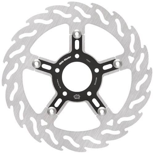 Moto-Master Harley Davidson Streetbike Right Front Custom Flame Floating Disc (MM-112317)