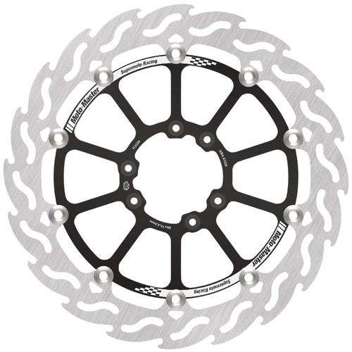 Moto-Master TM 320mm Supermoto Front Flame Floating Racing Disc