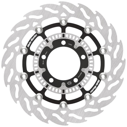 Moto-Master Kawasaki Streetbike Right Front Flame Floating Disc (MM-112343)
