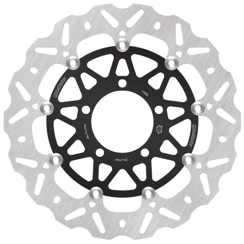 Moto-Master Kawasaki Streetbike Left Front Floating Nitro Series Disc 