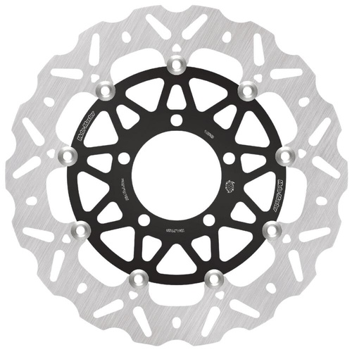 Moto-Master Kawasaki ZX 10 R NINJA 1000 2008-2015 Streetbike Left Front Floating Nitro Series Disc