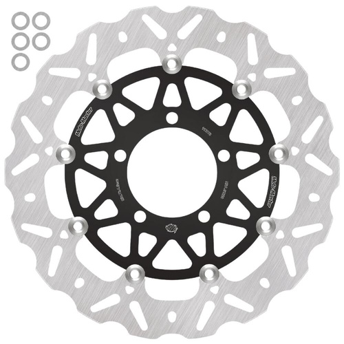 Moto-Master Triumph BONNEVILLE 865 2009-2013 Streetbike Left Front Floating Nitro Series Disc