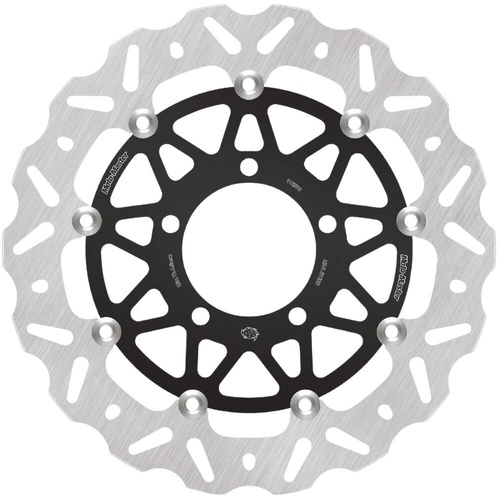 Moto-Master Kawasaki ZX 6 R NINJA 600 2007-2012 Streetbike Left Front Floating Nitro Series Disc