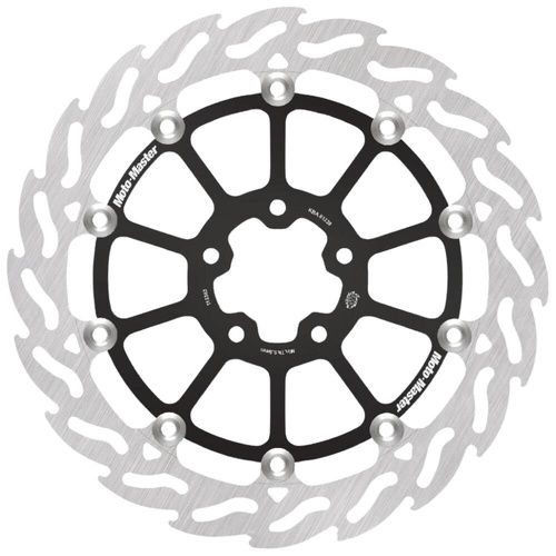 Moto-Master Harley Davidson Streetbike Left Front Custom Flame Floating Disc (MM-112383)