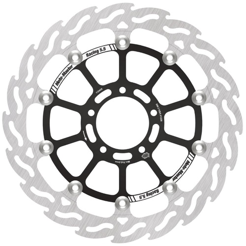 Moto-Master Ducati SCRAMBLER 800 DESERT SLED 2018-2023 Streetbike Left Front Flame Racing 5.5mm Disc