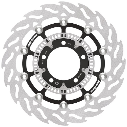 Moto-Master Kawasaki Streetbike Right Front Flame Floating Disc (MM-112423)