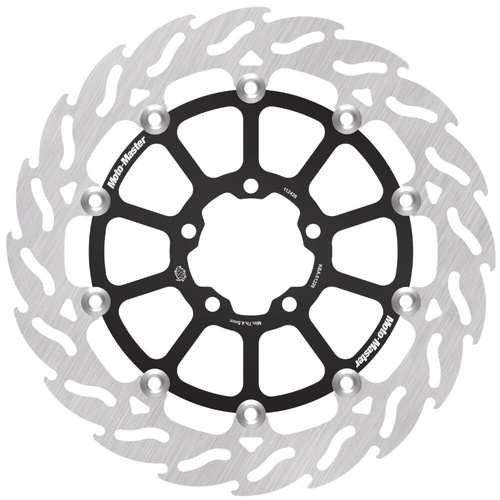 Moto-Master KTM Streetbike Left Front Flame Floating Disc (MM-112426)