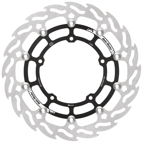 Moto-Master Yamaha 320mm Supermoto Front Right Flame Floating Racing Disc (MM-112454)