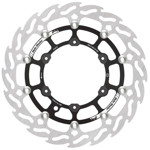 Moto-Master Gas Gas ES 700 2022-2024 320mm Supermoto Front Left Flame Floating Racing Disc