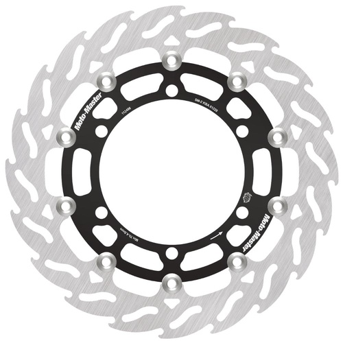 Moto-Master Kawasaki KLR 650 ADVENTURE 2022-2023 Streetbike Left Front Flame Floating Disc