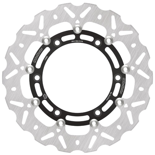 Moto-Master Triumph BONNEVILLE 790 2001-2006 Streetbike Left Front Floating Nitro Series Disc