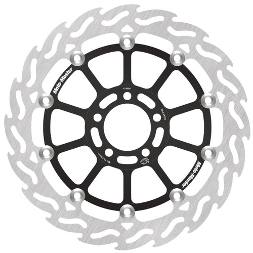 Moto-Master Kawasaki ZZR 1100 1993-2001 Streetbike Left Front Flame Floating Disc