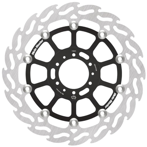 Moto-Master Honda Streetbike Left Front Flame Floating Disc (MM-113011)