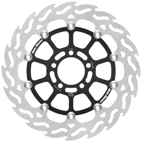 Moto-Master Kawasaki ZZR 1100 1990-1992 Streetbike Left Front Flame Floating Disc