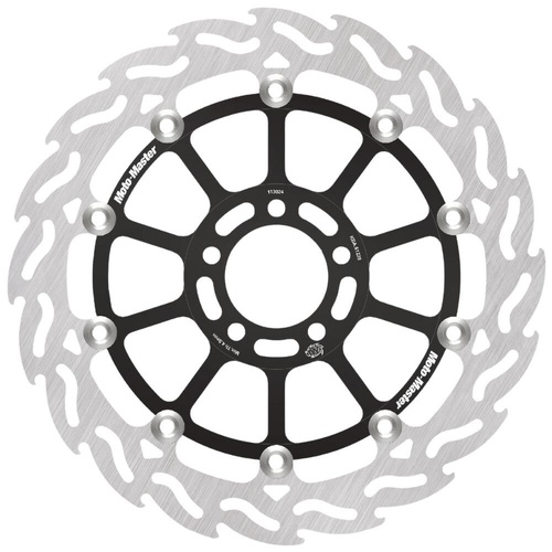 Moto-Master Kawasaki ZX 12 R NINJA 1200 2000-2003 Streetbike Right Front Flame Floating Disc