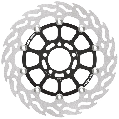 Moto-Master Kawasaki ZEPHYR 1100 1992-1998 Streetbike Right Front Flame Floating Disc