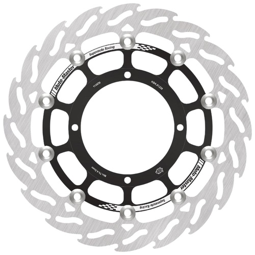 Moto-Master SWM Streetbike Left Front Flame Floating Disc