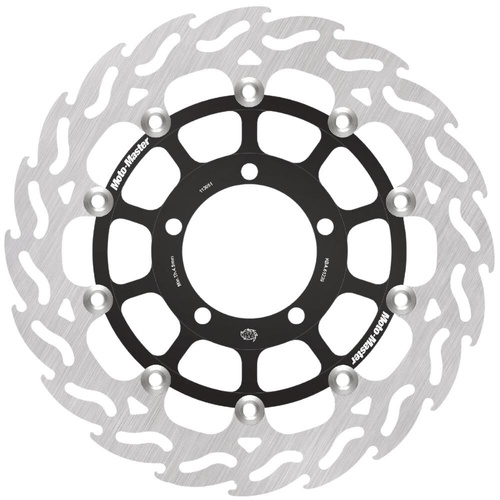 Moto-Master Triumph DAYTONA 675 2006-2012 Streetbike Left Front Flame Floating Disc