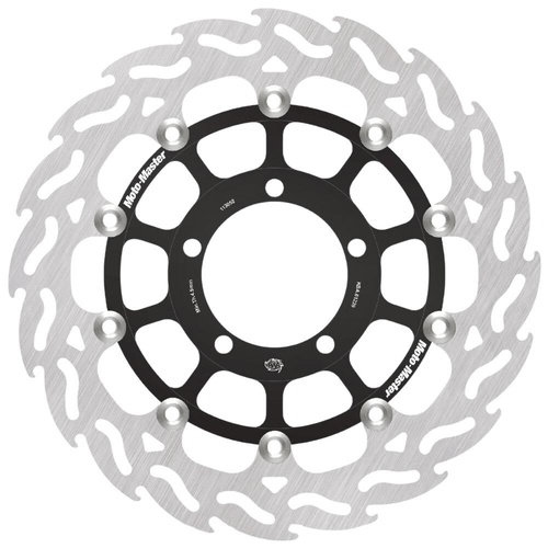 Moto-Master Triumph STREET TRIPLE 675 2008-2012 Streetbike Right Front Flame Floating Disc
