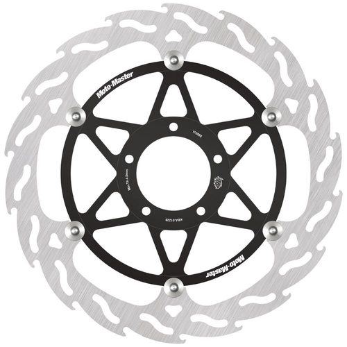 Moto-Master Ducati 1198 SP 2011 Streetbike Right Front Flame Floating Disc