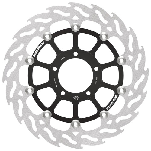Moto-Master Ducati HYPERMOTARD 1100 EVO 2010-2012 Streetbike Right Front Flame Floating Disc