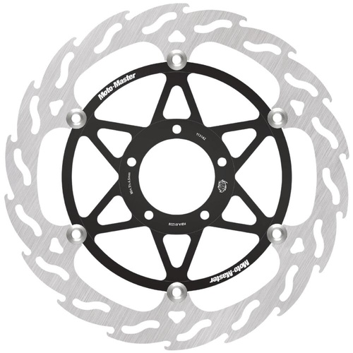 Moto-Master Ducati 848 EVO CORSE SE 2012-2013 Streetbike Left Front Flame Floating Disc