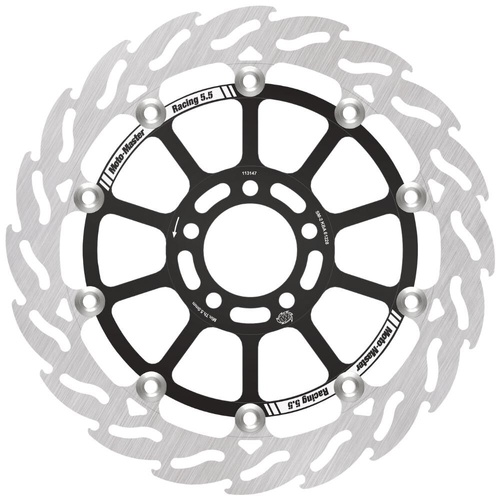 Moto-Master Kawasaki ZX 9 R NINJA 900 2002-2003 Streetbike Left Front Flame Racing 5.5mm Disc