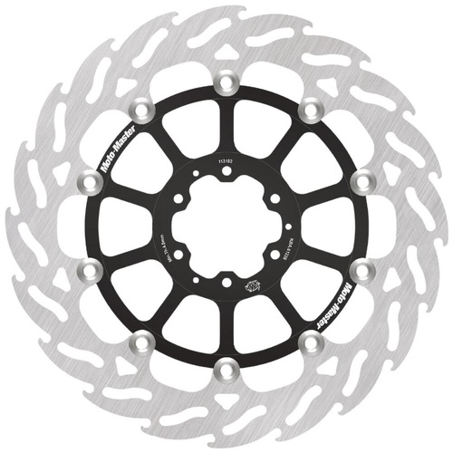 Moto-Master Honda CRF 1000 L AFRICA TWIN (NON-ABS) 2016-2017 Streetbike Left Front Flame Floating Disc