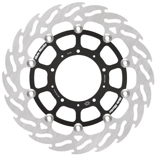 Moto-Master Honda Streetbike Left Front Flame Floating Disc (MM-113185)