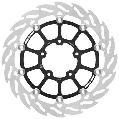 Moto-Master Zero Streetbike Right Front Flame Floating Disc