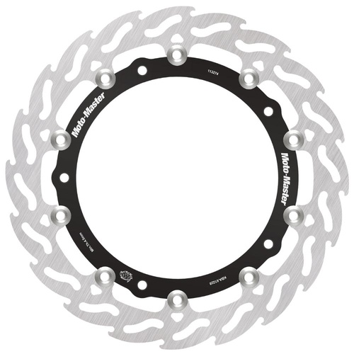 Moto-Master BMW R 12 NINET 1200 2024-2025 Streetbike Left Front Flame Floating Disc