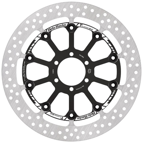 Moto-Master Moto Guzzi Front Left Halo T-Floater 6.0 Professional Racing Disc