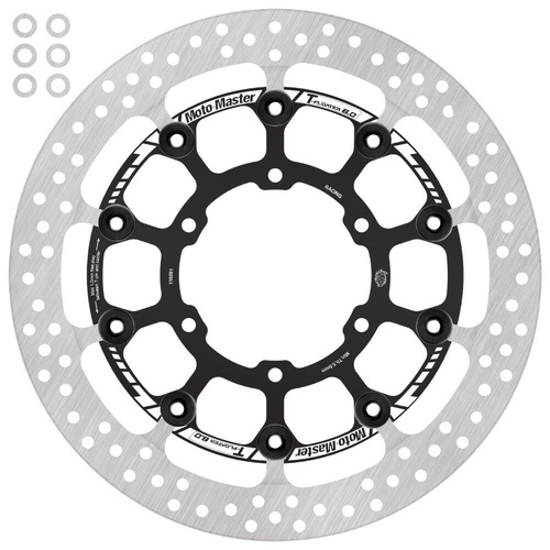 Moto-Master Suzuki GSX R 1000 R 2017-2025 Front Right Halo T-Floater 6.0 Professional Racing Disc