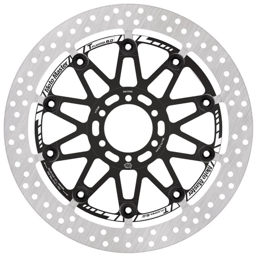 Moto-Master Aprilia RSV 4 1100 2021-2025 Front Left Halo T-Floater 6.0 Professional Racing Disc