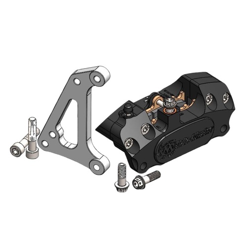 Moto-Master Ducati DESMO 450 MX 2026 320mm Supermoto Racing Caliper & Adapter