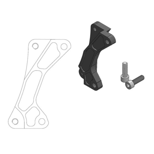 Moto-Master Kawasaki 320mm Front Caliper Bracket (MM-211011)