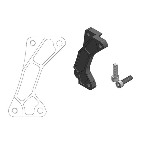 Moto-Master Yamaha 320mm Front Caliper Bracket (MM-211014)