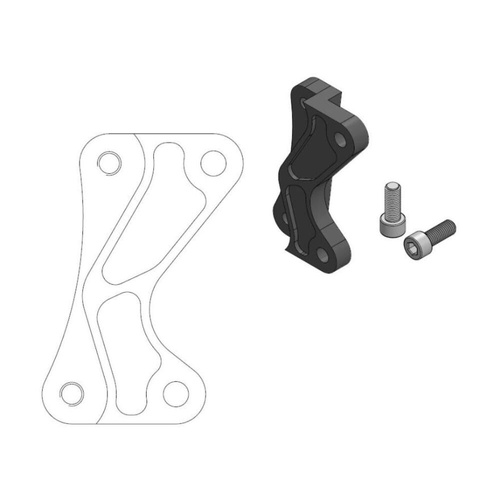 Moto-Master Yamaha YZ 125 2008-2016 320mm Front Caliper Bracket