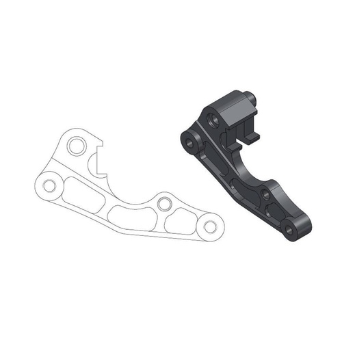 Moto-Master Kawasaki KLX 400 2003-2006 270mm Front Caliper Bracket